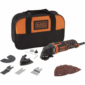 BLACK&DECKER multifunkcijsko orodje + pribor + mehka torba 300W MT300SA2