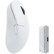 Keychron Keychron M3 Mini Brezžična Miška Bela / 4000 Hz / Bluetooth / 2.4GHz / M3M-A5, (22126393)