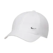 Nike Dri-FIT Club Unstructured Metal Swoosh Cap - White - Polyester