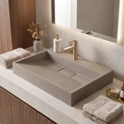 Konglomeratni umivalnik Rea GOYA 70CM Taupe