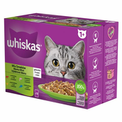 Whiskas pouch izbor hrane za macke - riba, meso 12 x 85 g