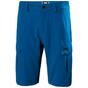 Blue Mens Outdoor Shorts HELLY HANSEN HH Quick-Dry Cargo Shor - Mens