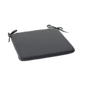 GARDEN LINE Jastucic za stolicu, sjedalica 40×40×3 cm PURE – Tamnosiva