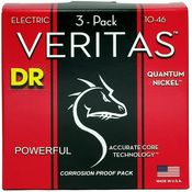 DR Strings VTE-10 Veritas 3-Pack