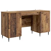 Stol s policom Staro drvo 142,5 x 50 x 75 cm Konstruirano drvo