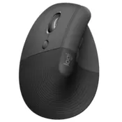Logitech Miš Lift LEFT Vertikalna Ergonomicna, grafitna