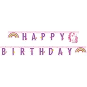 Procos Banner Happy Birthday - Samorog 185 cm