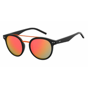 POLAROID sončna očala PLD 6031/S, črna, z rdečimi stekli