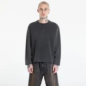 Majice Filling Pieces Longsleeve Boxy Embroidered Vintage Black S