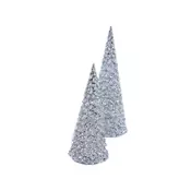ED Božicno drvce 27cm srebrno ( 41-168000 )