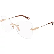 Chloe CH0136O 002 ONE SIZE (57) Zlata/Kristalna