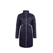 Versace 19.69 Ženski prešiti plašč C67 Navy Velikost: L