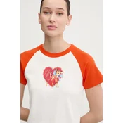HUGO Majica Dorra 50533973 Oranžna Regular Fit