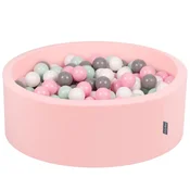 shumee KiddyMoon okrogel penasti suhi bazen z žogicami 7 cm 90x30 cm za senzorično integracijo