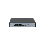 Dahua NVR snemalnik - NVR2108HS-8P (8 portov, H265, 80Mbps, HDMI+VGA, 2xUSB, 1xSata, 8xPoE)