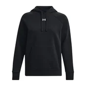 Under Armour RIVAL FLEECE HOODIE, ženski pulover, crna 1379500