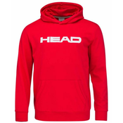 Djecacki sportski pulover Head Club Byron Hoodie JR - red