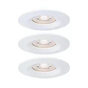 Paulmann 94299 - SET 3xLED/4W IP44 Kopalniška vgradna svetilka NOVA 230V