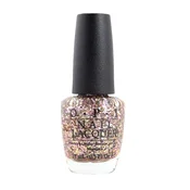 Opi NL M80 Gaining Mole-mentum Nail Polish (Pink/Gold Glitter) 15 ml