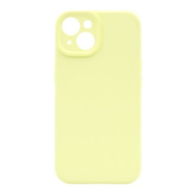 Silikonski ovitek (liquid silicone) za Apple iPhone 14, N-Soft, rumena