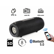 Manta SPK15GO Bluetooth zvucnik IPX4, 20 W, crni