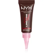 NYX Professional Makeup Lid Lingerie kremasto senčila za oči odtenek Mocha Mesh 6 ml
