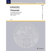 HANDEL.TRIOSONATE E-MOLL FOR 2 FLUTES AND piano