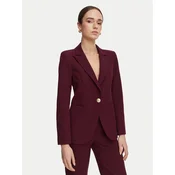 Rinascimento Suknjič CFC0131087003 Bordo rdeča Regular Fit