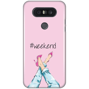 Ovitek Print za LG G5 My Print Cover, Weekend, pink in bež