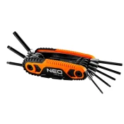 Ključi Torx s pecljem T9, T10, T15, T20, T25, T27, T30, T40 09-573