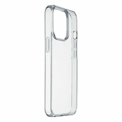 CellularLine Cellularline Clear Strong - Ohišje za iPhone 15 Pro s protimikrobno zaščito (prozorno)