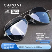 Caponi Unisex naocare za sunce, Tamnosiva