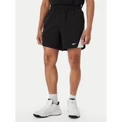 Reebok Športne kratke hlače Błażej RK25879CCM Črna Regular Fit