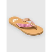 Roxy Porto Raffia Ii Sandali raspberry