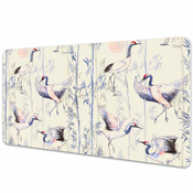 Decormat Podloga za pisalno mizo Cranes dance 100x50 cm