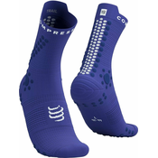 Compressport Pro Racing nogavice V4.0 Trail Dazzling Blue/Dress Blues/White T1 Tekaške nogavice
