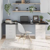 Stolna ploca tamnosmeda 200x60x(2-4) cm obradena masivna hrast