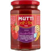 Mutti Sugo Semplice con Verdure Grigliate omaka z zelenjavo na žaru 280g - Mutti