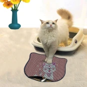 Aberto Design Prostorika za toalet za macke Kdkafa0037, 40 x 50 cm, Roze