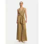 TWINSET Kombinezon 251TT2272 Bež Regular Fit