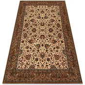 Rugsx Preproga volna KASHQAI 4362 103 Cvetje, okvir 120x170 cm Bež