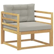 Srednja sofa za van Poliester Bijela