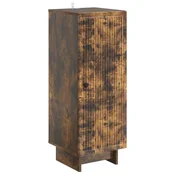 Vidaxl Strani šal Dimljen hrast 33 x 34,5 x 90 cm Inženirski les