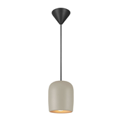 Nordlux - Lestenec na vrvici NOTTI 1xE27/25W/230V siva