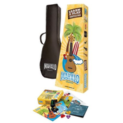 MAHALO UKULELE SOPRANO BROWN SET