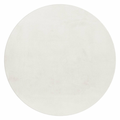 Kremno bela pralna okrogla preproga o 120 cm Pouffy – Ayyildiz Carpets