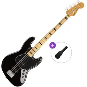 Fender Squier Classic Vibe 70s Jazz Bass MN Basic SET Black Električna bas kitara