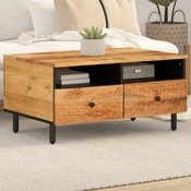 Stolic za kavu 80 x 54 x 40 cm od masivnog drva bagrema