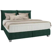 Boxspring Krevet Fog 160/200 cm , zelena