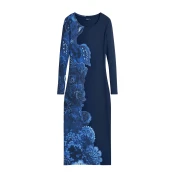 Desigual Obleka modra/temno modra/bela